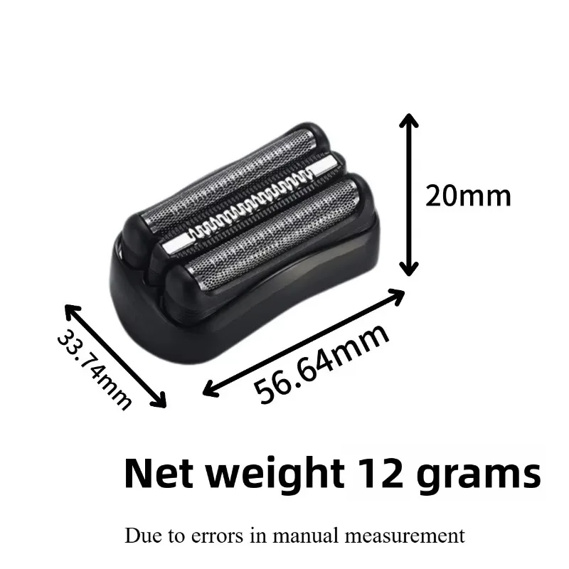 3000s 3010s 3040s 3050cc 3070cc 32B 32S Shaver Head Foil Blade Replacement Parts Braun Electric Shaver Series