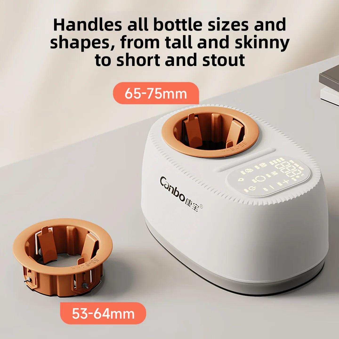 2 in 1 Baby Bottle Warmer Automatic Milk Mixer Waterless Heating Formula Shaker for Home Nursery Daily Feeding Use 분유 워머 믹서