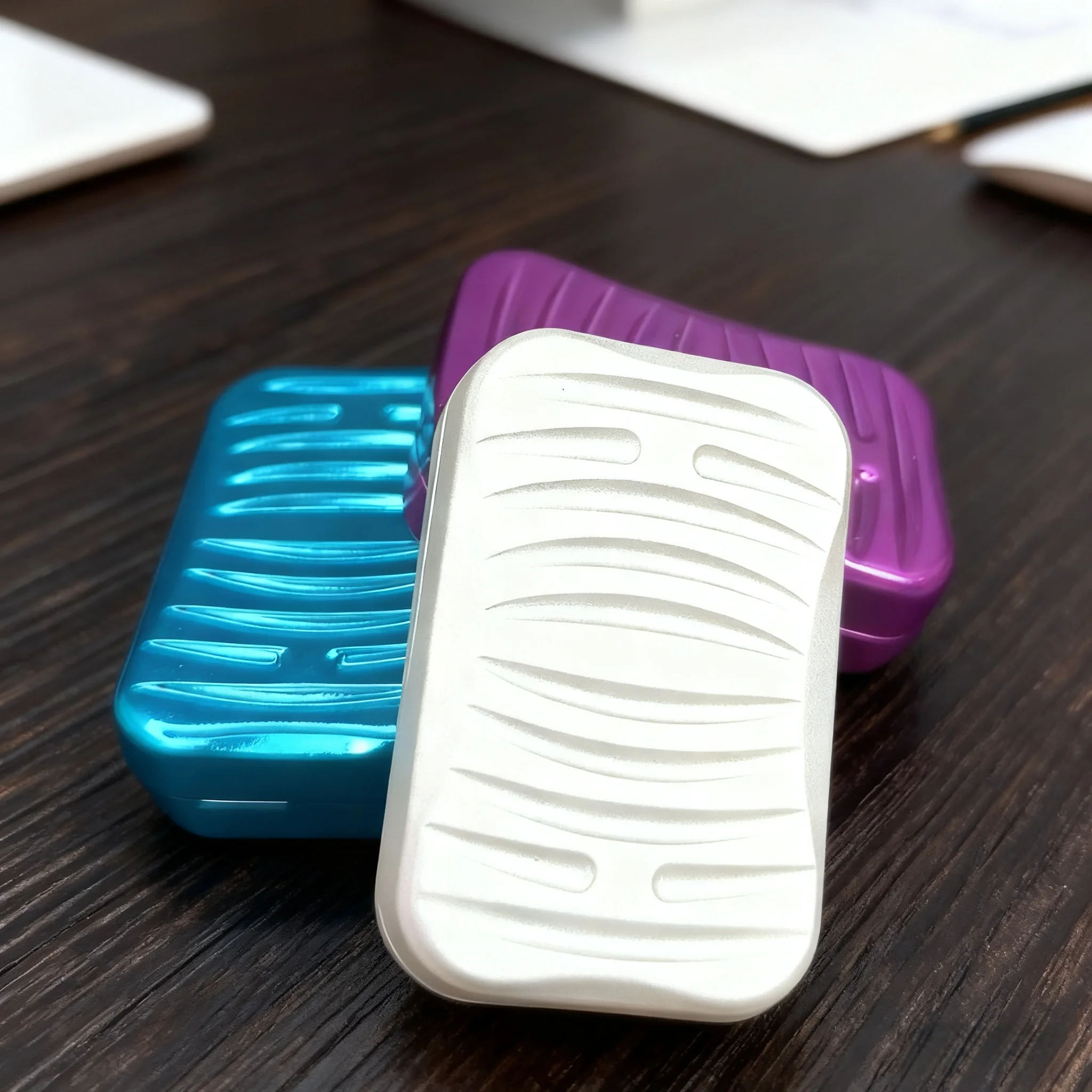 

Soap micro creative design fingertip gyroscope, sliding wireless push card, EDC Stress-relieving office desktop sports toys