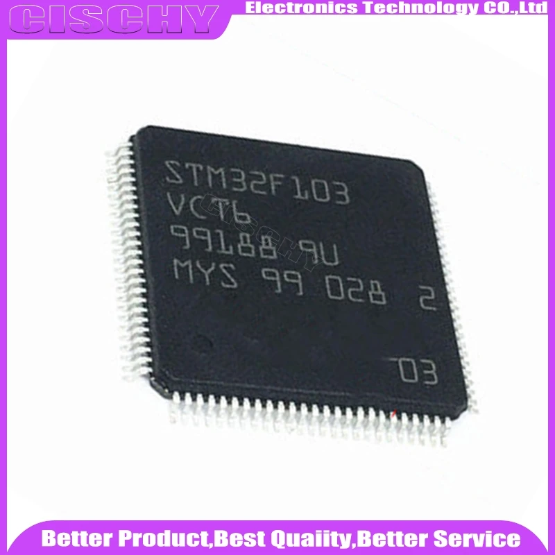 1pcs/lot STM32F103 STM32F103VCT6 STM32F103VC LQFP-100 In Stock