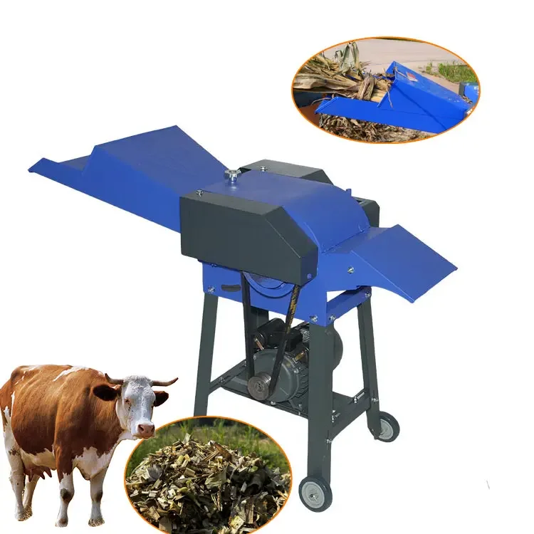 Backbone machinery chaff cutter BB-Z1.5 straw silage machine feed processing machines paddy straw cutting grass chopper