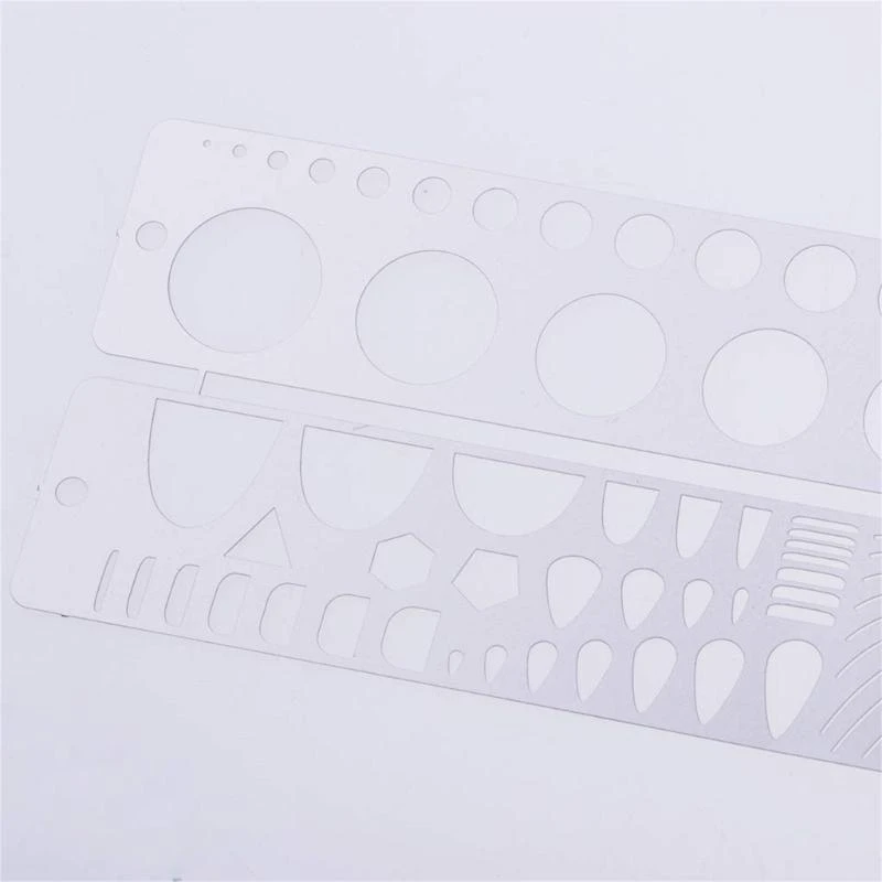 54DA Rustproof Modeling Tool Scribing Panel Etching Template for Precision Detailing