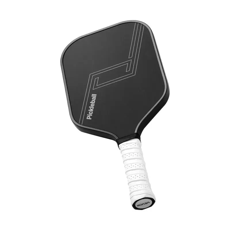 

Pickleball Racket 16.5x7.5in For Tournament Club Training High Density Spin Honeycomb Core T700 Carbon Fiber Surface Black Professional Paddle Power Control Performance Adult Equipment