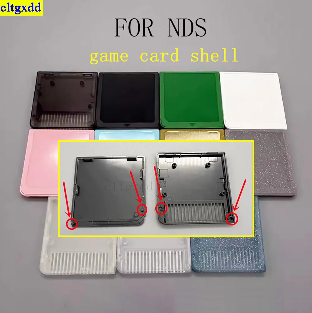 

Cltgxdd 1 piece is used FOR replacing the shell of DS NDS transparent cartridge case, made of high-quality plastic material