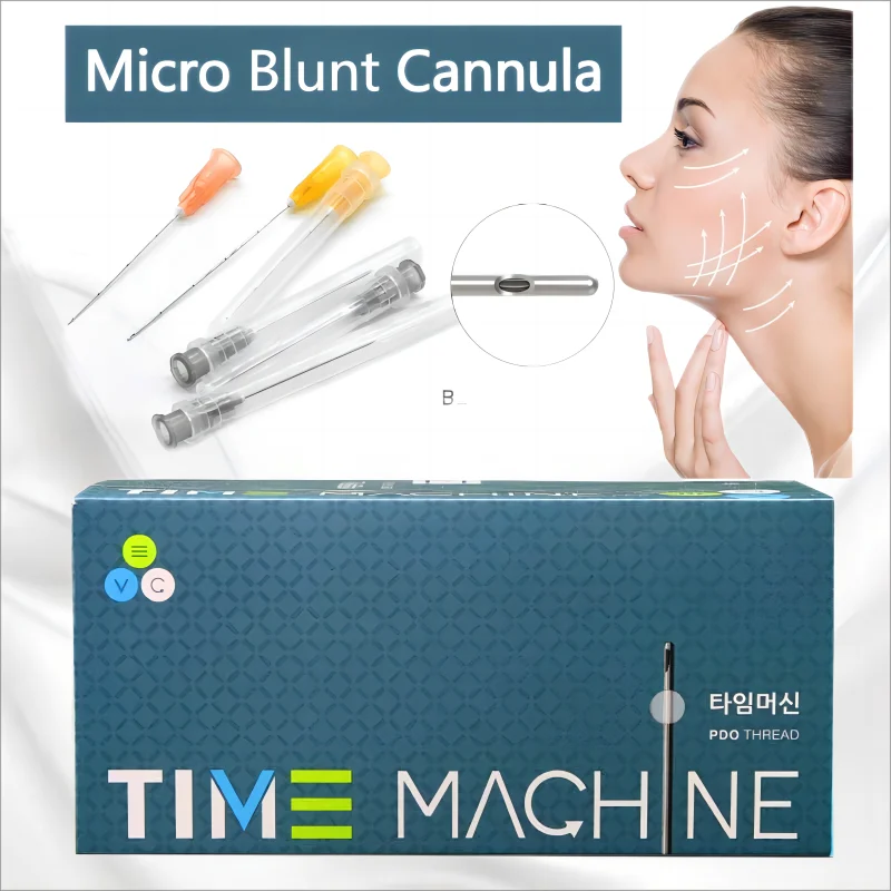 

50pcs Disposable High Tougthness Sterily Hypodermic Fill Cannula 18G 22G 25G 38mm 50mm Canula Micro Blunt Tip Cannula For Beauty