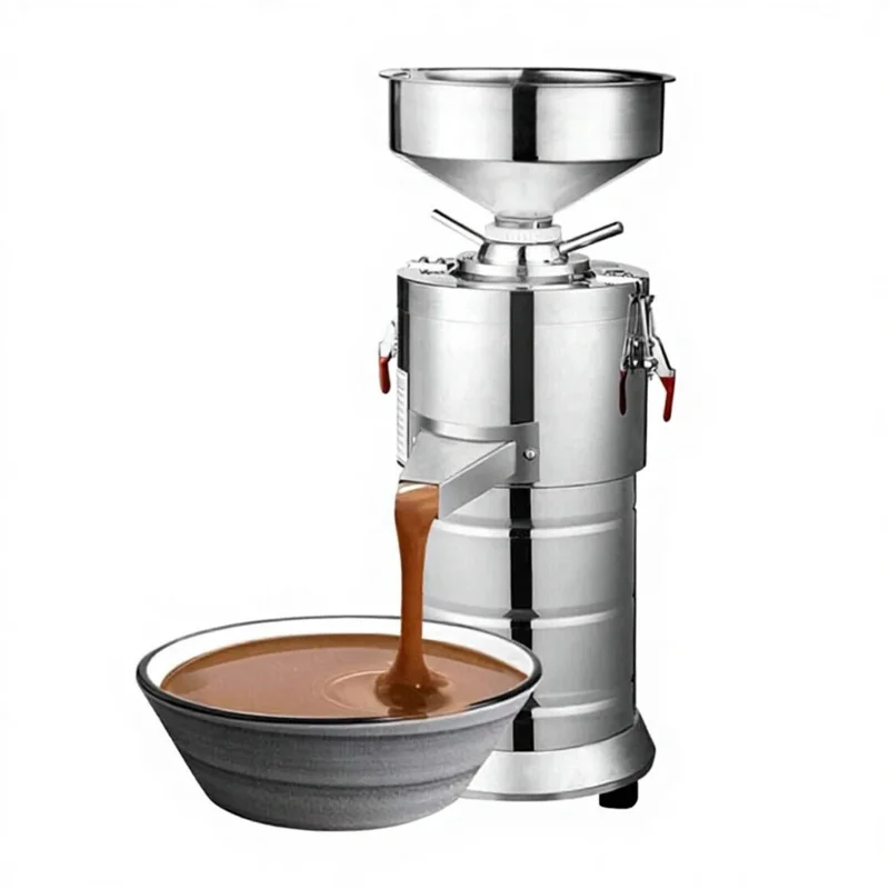 Manufacturing Processing Pistachio Paste Grinder Sauce Vertical Bean Sesame Peanut Butter Machine