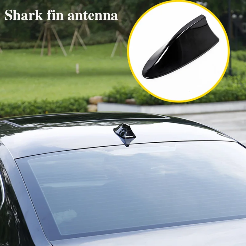 For Toyota Auris Shark Fin Antenna FM Signal Super Aerials Amplifier Waterproof Signal Amplifier FM/AM Radio Aerials