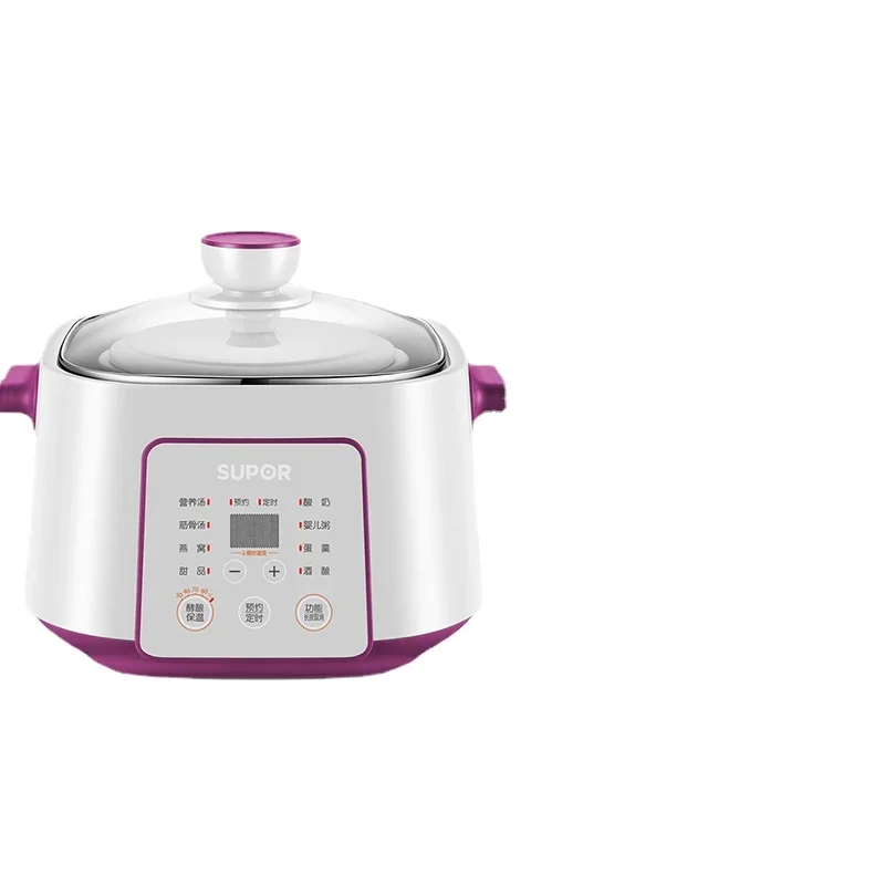 

Ceramic Soup Pot with Automatic Water Separation for Home Cooking and Stewing - Energy Efficient Multi-function Stew Cooker