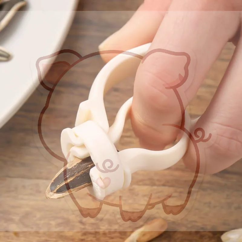 Sunflower Seed Peeling Pliers Easy Shelling Tool Portable Lightweight Nut Opener for Travel Camping Outdoor Snack Time