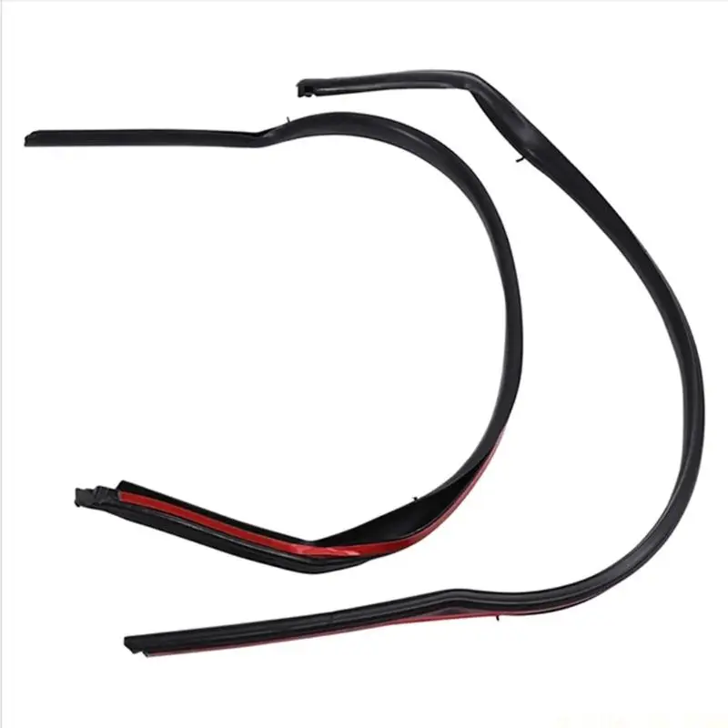 J0MA Complete Set Of Rear Door Weatherstrips Seals For X5M F15 2014 To 2018 Years 2pcs