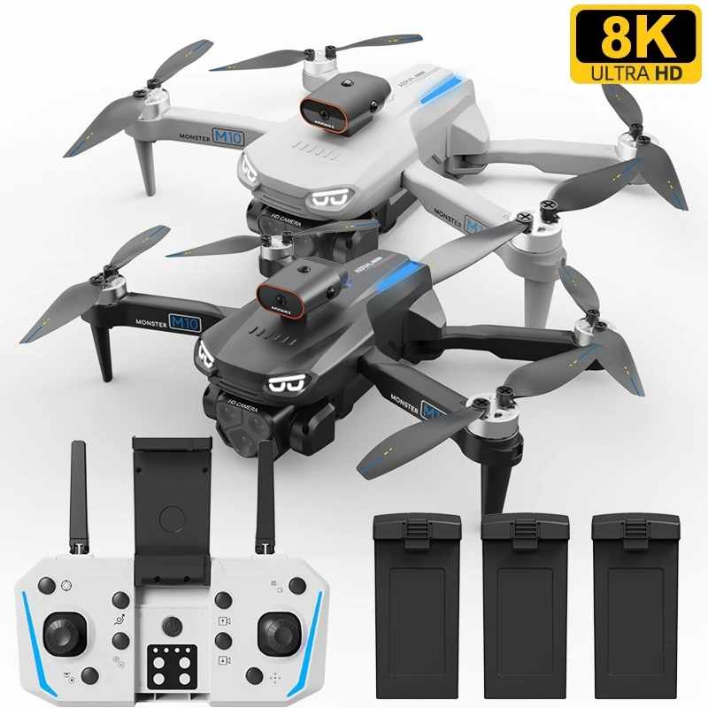 

Mini Drone 8K Professional 20km 4K HD Camera Quadcopter RC Helicopter Obstacle Avoidance FPV WiFi Aerial Remote Control Aircraft