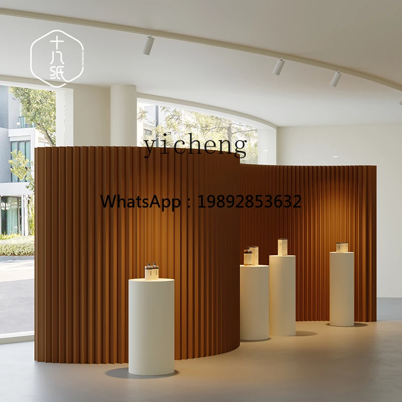 AB  partition bedroom folding door baffle partition type new mobile background wall