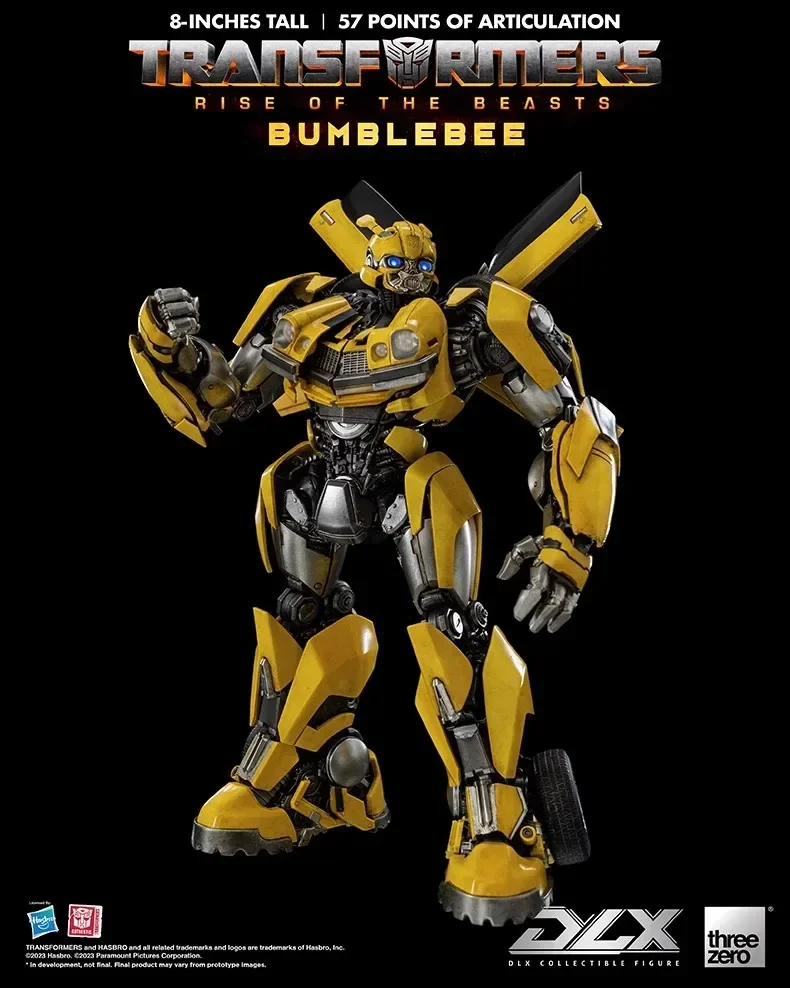 In Stock Original ThreeZero 3A G1 MDLX Transformation Bumblebee DLX 57 Points Of Articulation Action Figure Toys Collection Gift