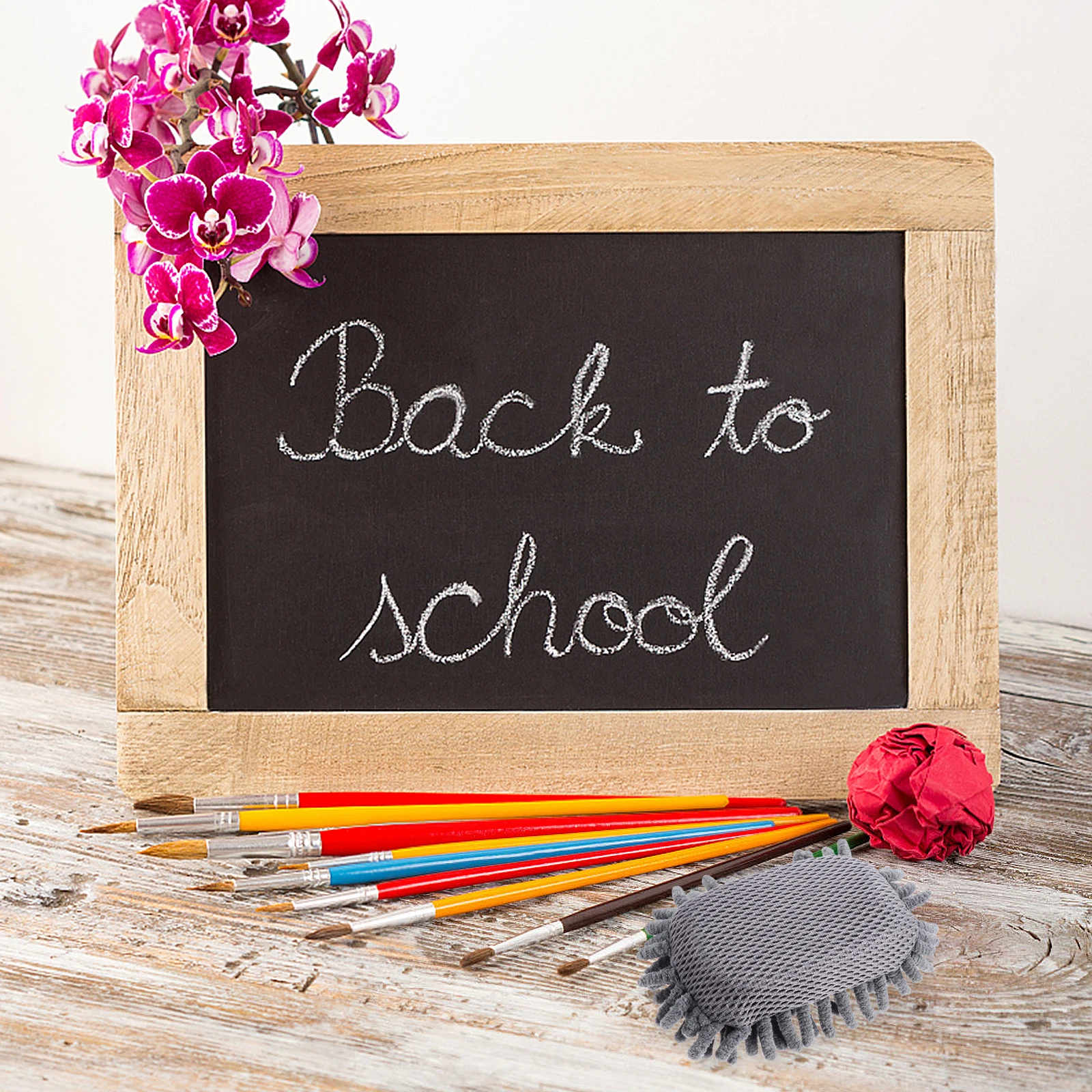 

4 Pcs Blackboard Eraser Premium Chenille School Office Home Use Portable Washable Duster Whiteboard Cleaner Child Size