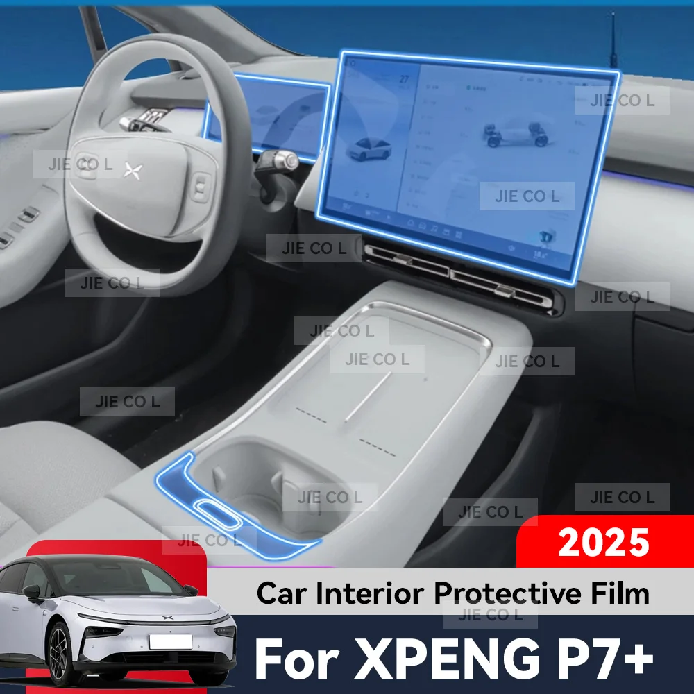 

Auto Central Control Screen TPU Navigation Anti Scratch interior Protection Film GPS Navigation For XPENG P7+ 2025