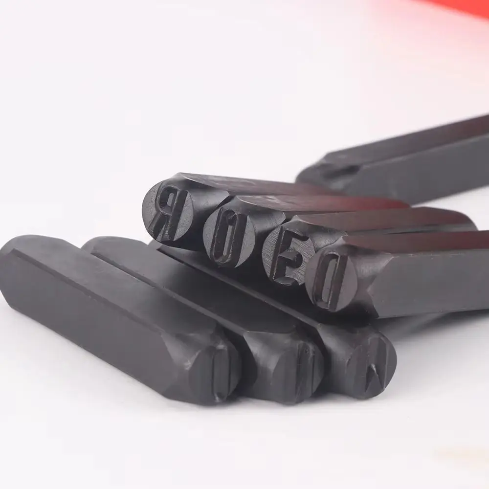 

Punch Tools 3-12.5 mm Letter&Number Stamp Punch Steel With Plastic Case Digital Letter Stamp Metal Punch