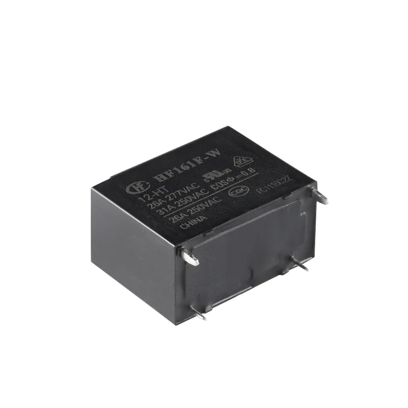 Relay HF161F-W/12-HT 12VDC 4-pin set normally open solar relay HF161F