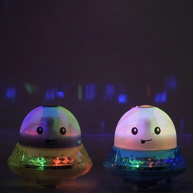 Jouets de Bain pour Bébé, Baleine Électrique avec Lumière LED et Musique