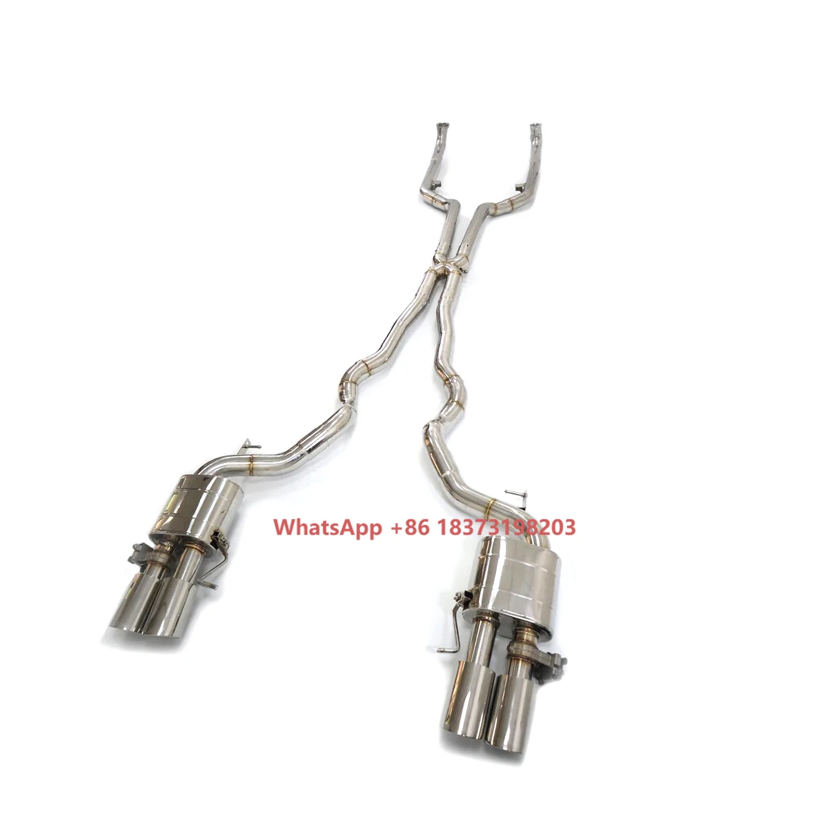 

Ecnal for 2010-2016 M5 F10 N63 V8 4.4T Sports Muffler Valve Exhaust SS304 Valve Exhaust