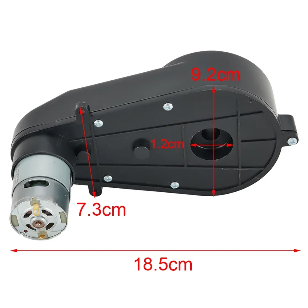 12V550 40000RPM Gearbox High Torque 12V DC Motor Durable Material Kids Electric Ride On Car Gearbox For Kids Ride On Car