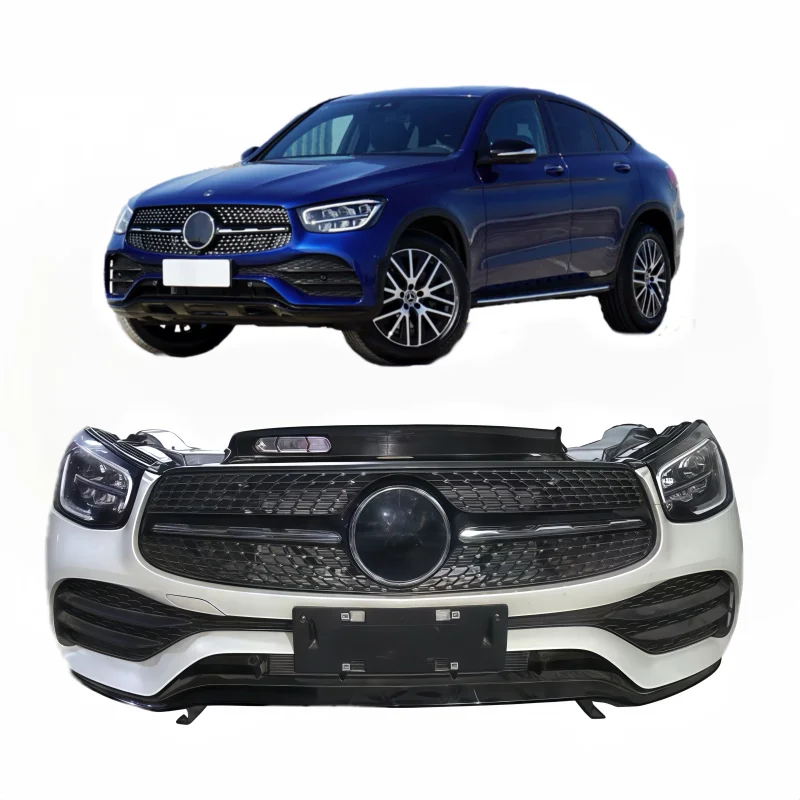 Upgraded GLE63 W167 Auto Car Bodykit for  AMG GLE53 Used Front Bumper Replacement & Repair