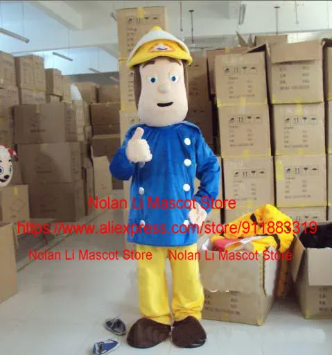 High Quality Electrician Mascot Costume Cartoon Set Role-Playing Birthday Party Advertising Game Adult Christmas Gift 771