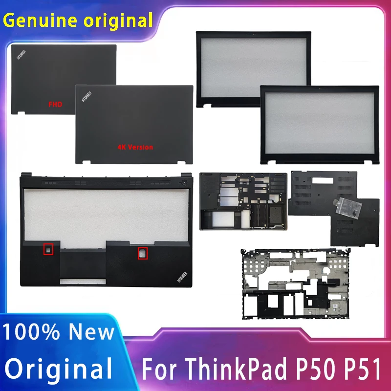 New For Lenovo ThinkPad P50 P51;Optional Laptop Accessories Lcd Back Cover or Front Bezel or Palmrest or Bottom 01HY708