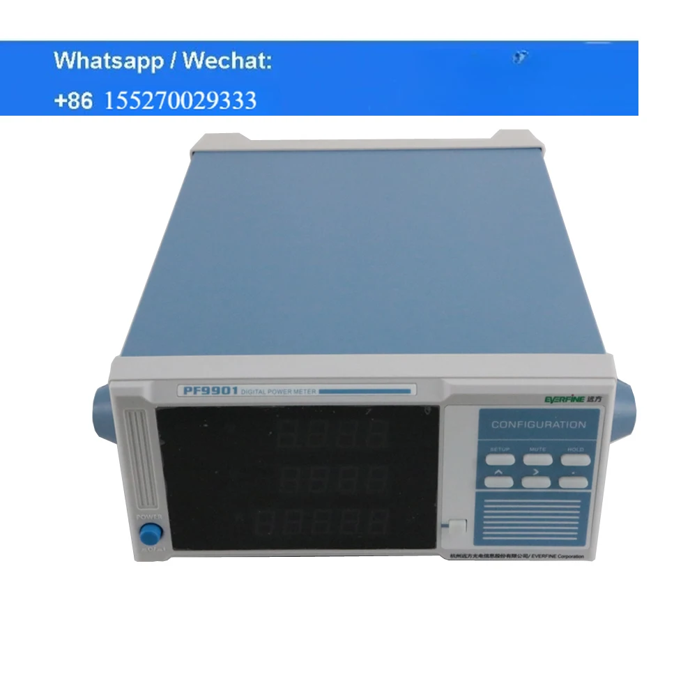 PF9901 40A Digital Power Meter with 3 Displays V, A, W/PF/Hz