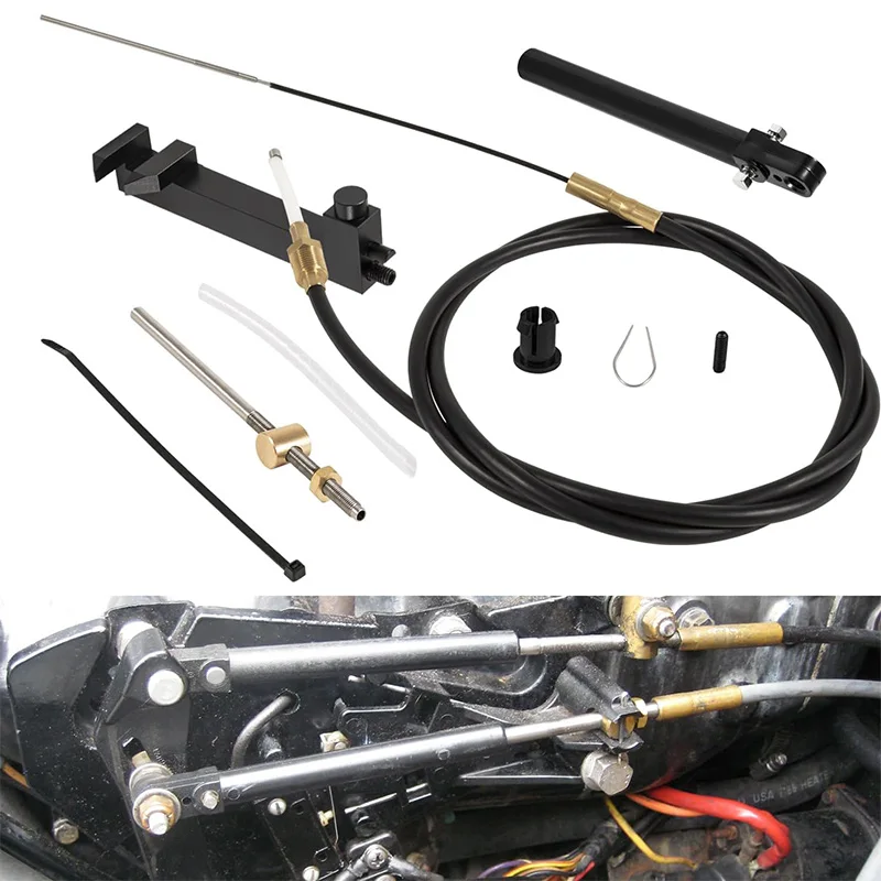 865436A02 Lower Shift Cable Kit Fit For Mercury Mercruiser Sterndrive Outdrives MC-I, MR, Alpha One and Alpha One Gen II