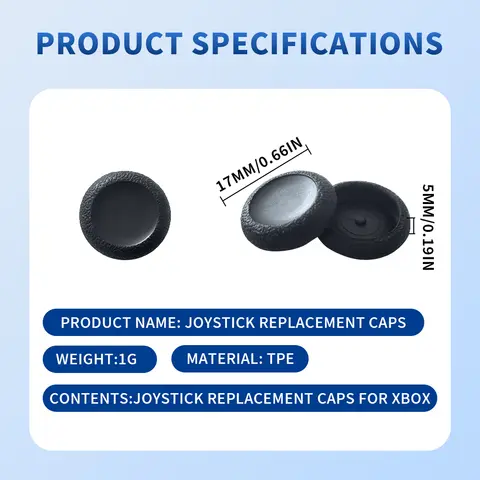 Xbox One Series S/X कंट्रोलर के लिए जॉयस्टिक पर मशरूम हेड वियर का प्रतिस्थापन और मरम्मत 10 best sales एक्सबॉक्स सीरीज एक्स नियंत्रक भागों - №9
