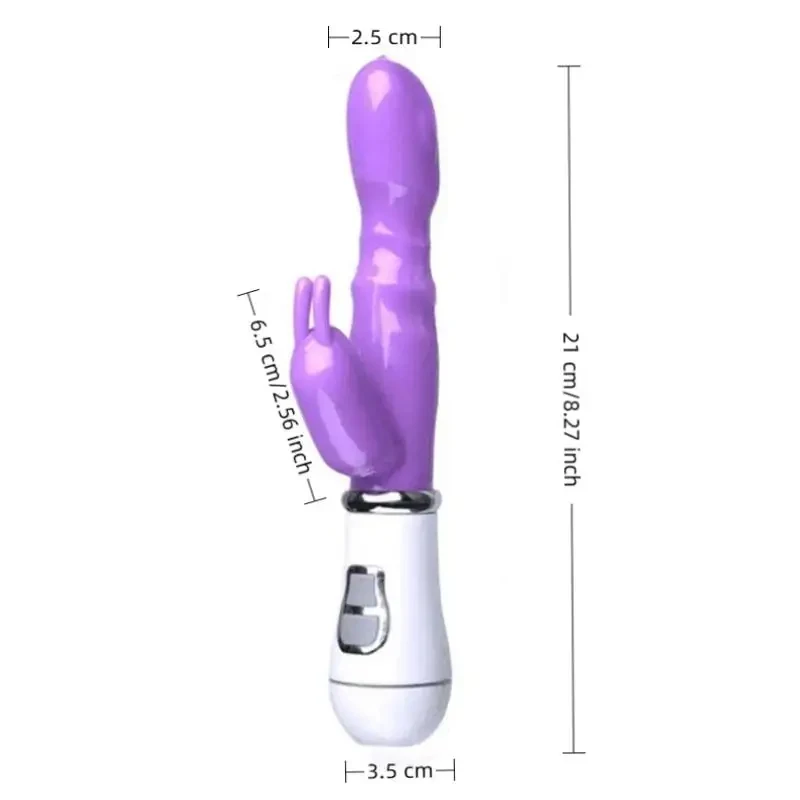 Rabbit Vibrator For Women Powerful G Spot Female Clitoris Stimulator Vibrating Silent Adult Sex Toy For Female Masturbator Shop - view 6