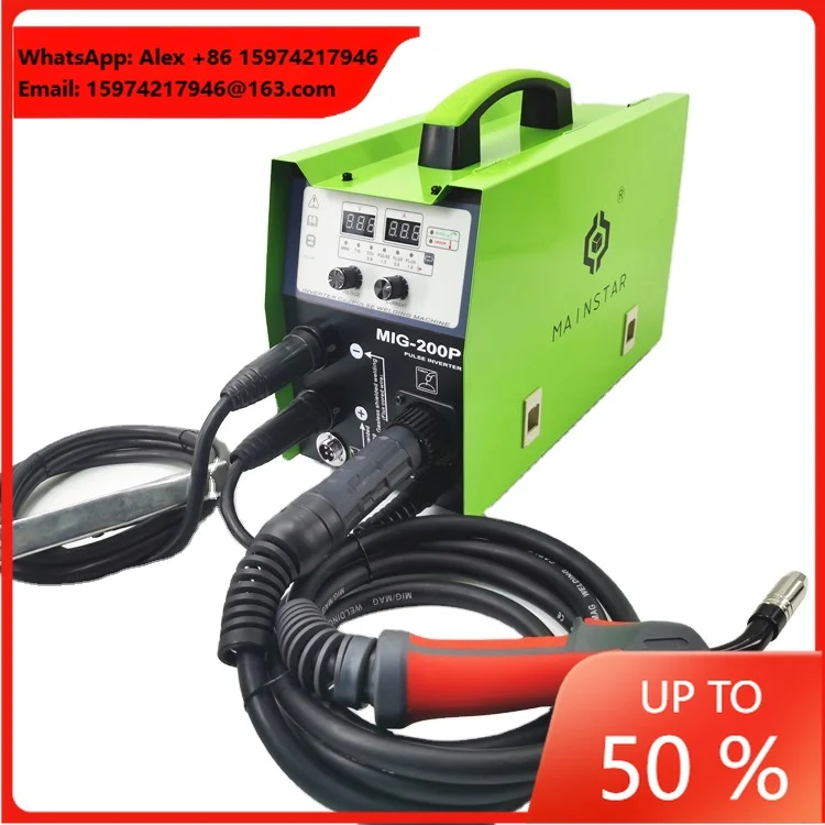 Portable Inverter DC Motor 220V 200A MIG MMA Welding Machine New Multifunctional Welders