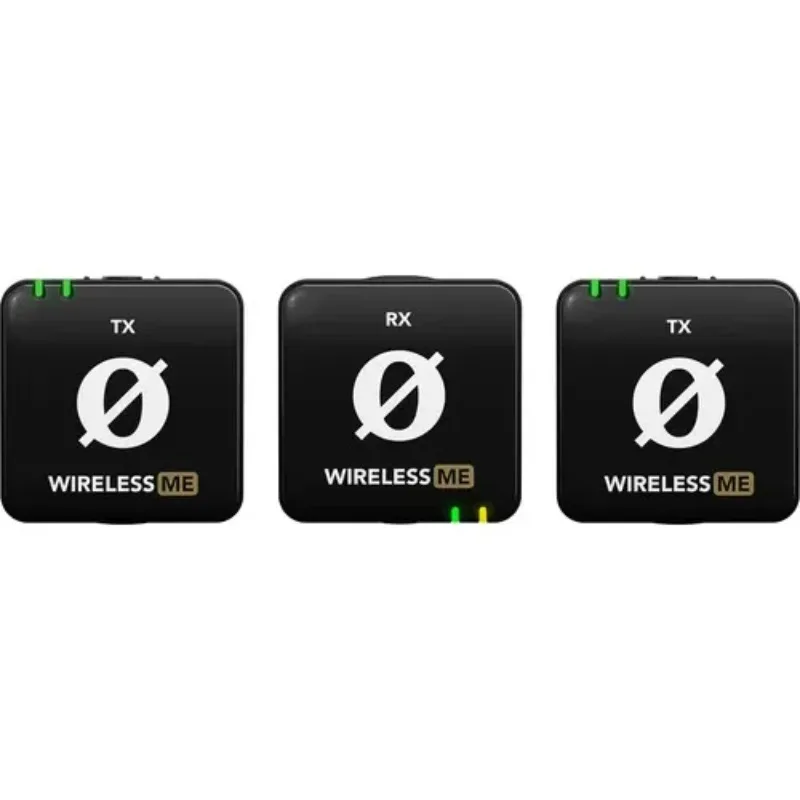 NEW RODE Wireless ME SISTEMA DE MICRoFONO INALaMBRICO Digital Compacto Dual, 2,4 GHz, Negro, Para Entrevistas, Vlogs Y Podcasts