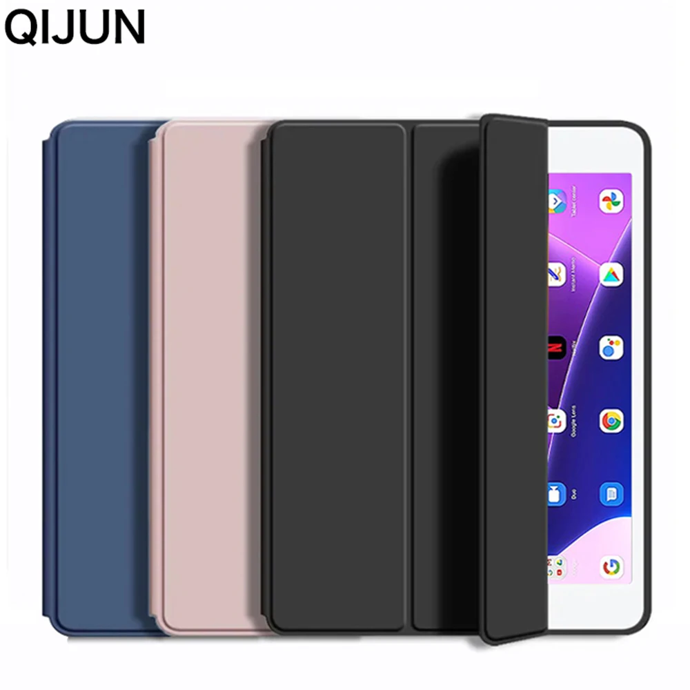 For Lenovo Tab M10 Plus 3rd Gen Case 2022 TB-128FU 125FU Cover Tri-Fold Stand Funda tab P11 Gen 2 11.5 2023 P11 Pro Gen 2 11.2