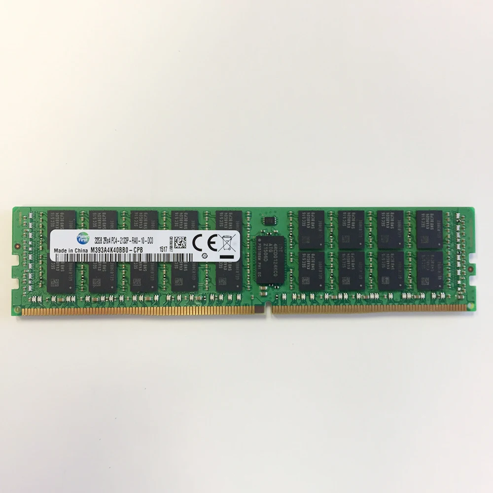 1PCS For HP Memory 32G 32GB DDR4 PC4-2133 2RX4 REG ECC RDIMM RAM ML350 110 Gen10