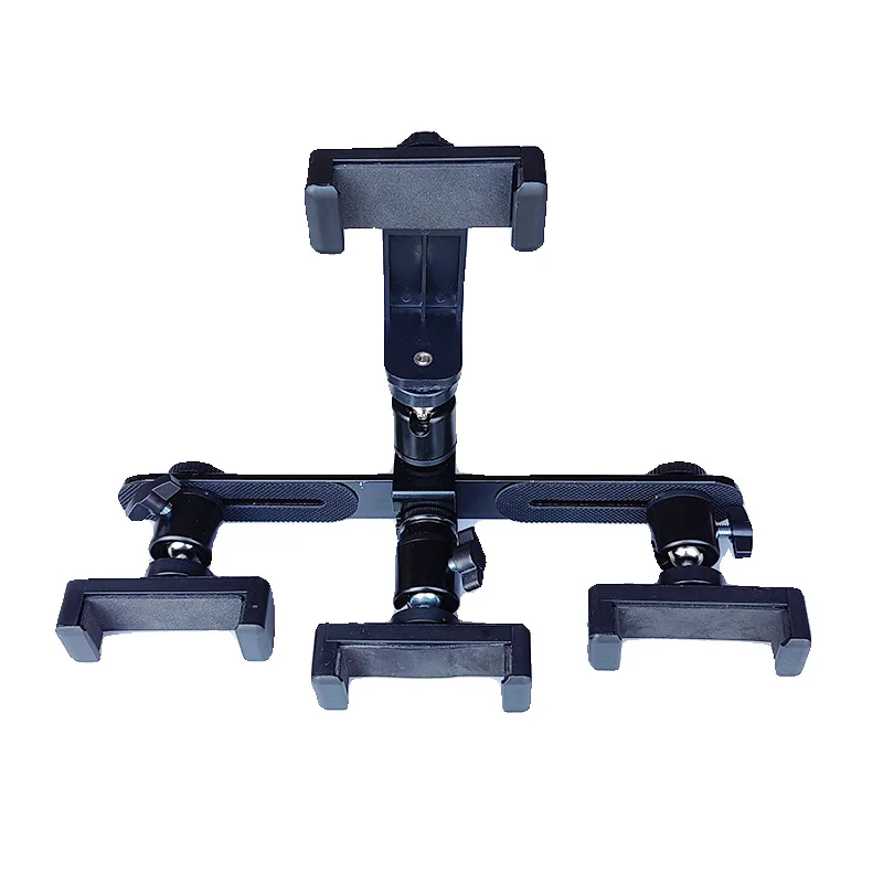 Four universal accessories, expansion clip, phone holder, additional round pole holder, metal bracket, horizontal bar type
