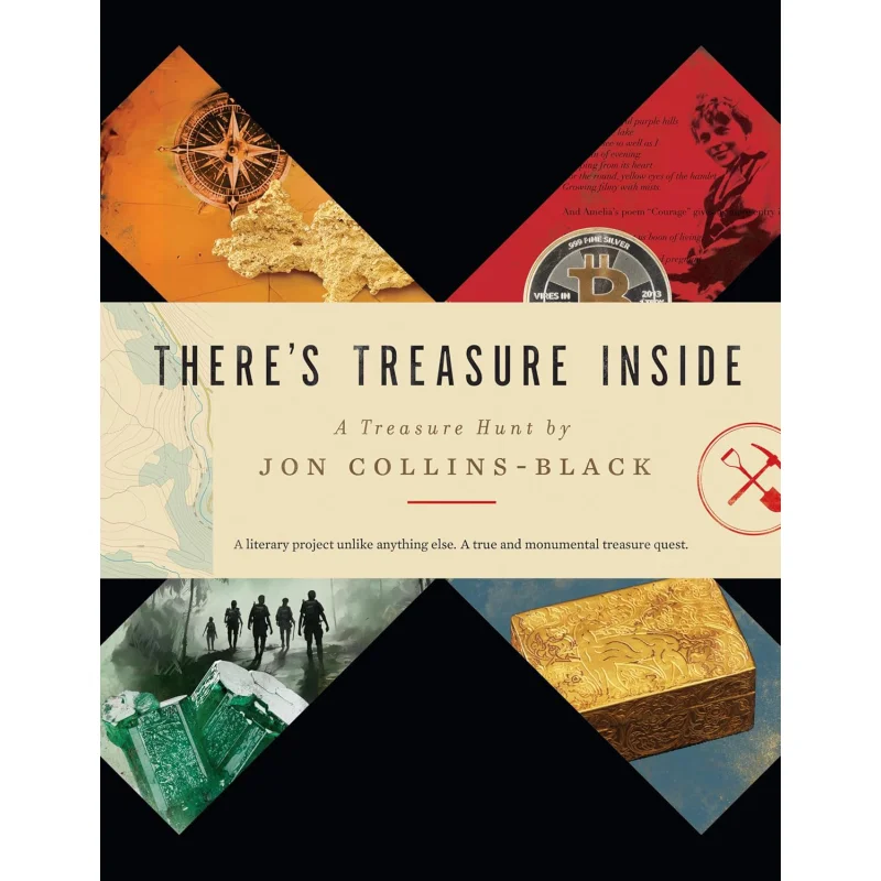 

Theres Treasure Inside Jon CollinsBlack Treasure Books Inc 9798989813315 Книга