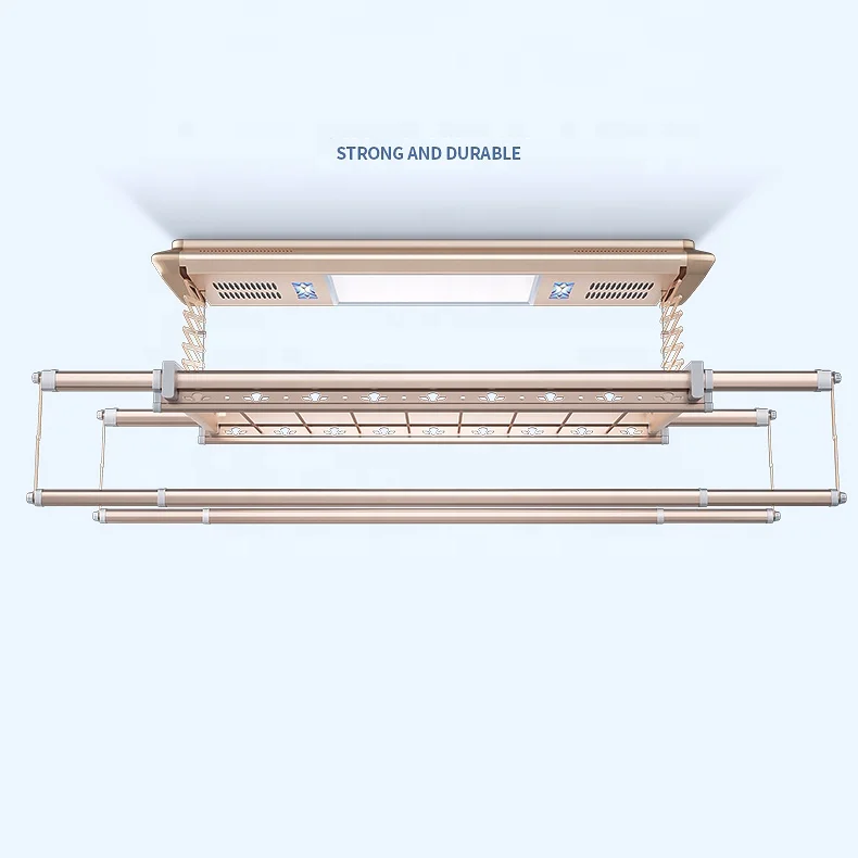 Balcony lifting rack, automatic laundry drying rack, telescopic electric hanger