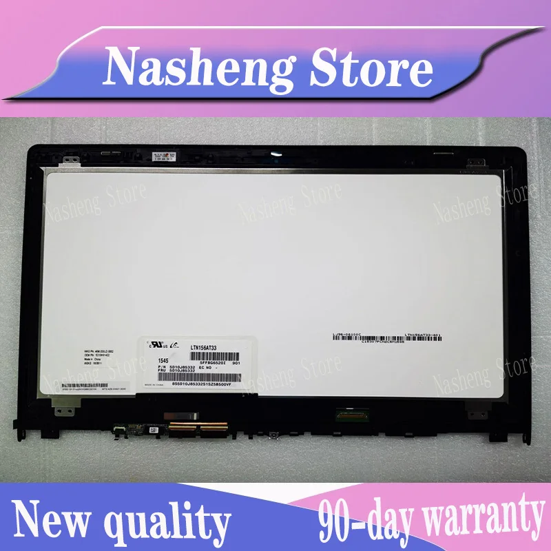 15.6 inch Matrix For Lenovo Yoga 500 15 500-15ISK LCD Touch Screen Digitizer Frame Assembly Display flex 3 15