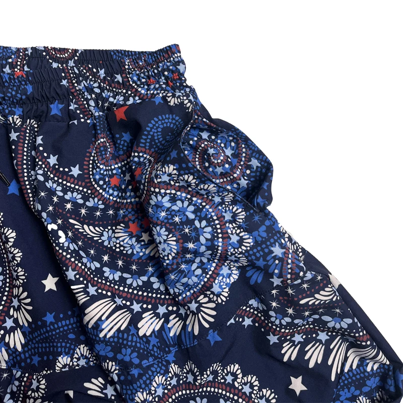 Męskie spodnie haremowe Cargo Peris z nadrukiem Casualowe spodnie do jogi Oddychająca, lekka, szybkoschnąca odzież męska