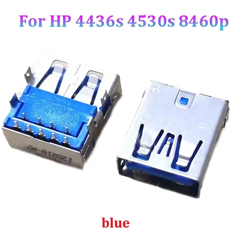5Pcs USB 3.0 Jack Connector Fit For HP 4436s 4530s 8460p  DEL lenovoe  ACER Asus Laptop USB Charger Socket