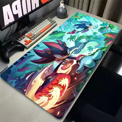 Mouse Pad PC Anime HD Print Mousepad Laptop Gamer S-shadows The H-hedgehogs Keyboard Pad Kawaii Desk Mouse Mat Gaming Table Mat