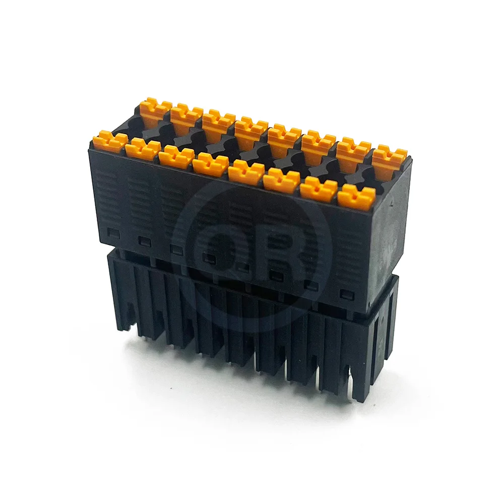 (1 Set) KF 2EDGKNH 2EDGVHC 2EDGRHC 5.08mm Black Double Spring Loaded Dial PCB Terminals JM 15EDGKNH VHC RHC - 5.08