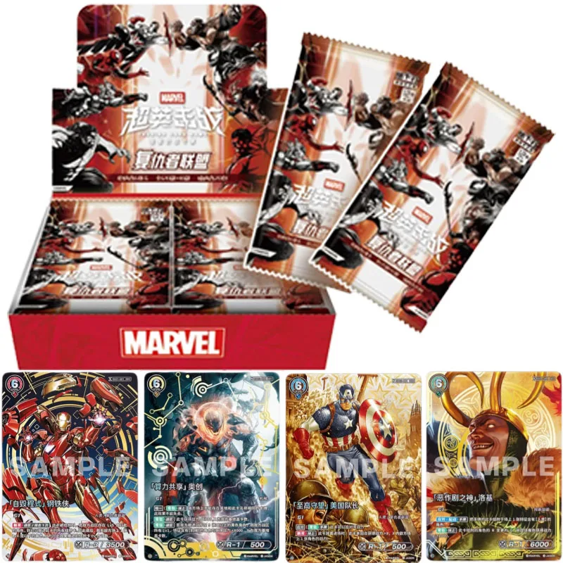 cardfun-super-heros-en-combat-‌-carte-marvel's-the-avengers-bp-01-tcg-standard-booster-pack-jeu-de-cartes-a-collectionner-marvel-jouet-de-collection