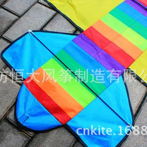 Kites Weifang, avión grande de dos colores, avión de guerra favorito para niños, avión grande fácil de volar, regalo de cumpleaños para niños