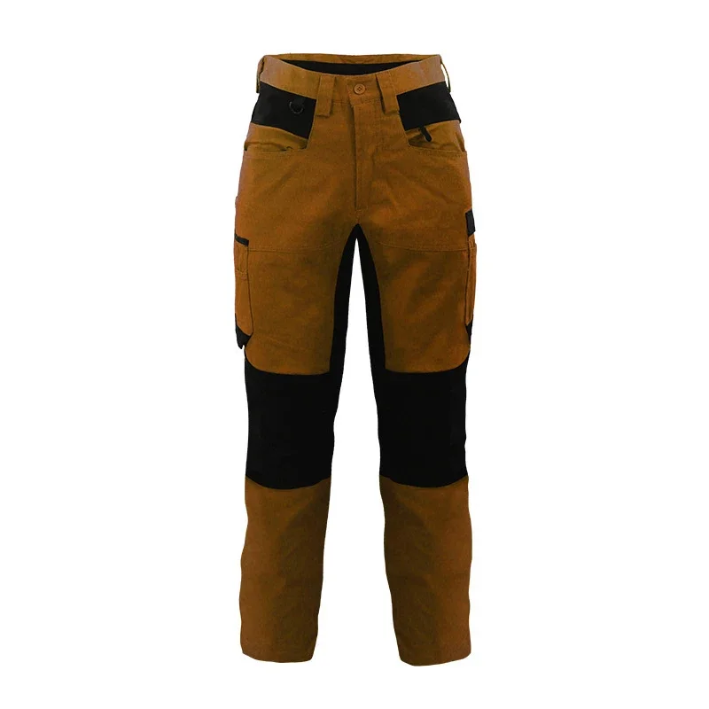 Hochwertige lässige Cargohose für Herren, verschleißfeste Lange Arbeits-Cargo-Hose mit Taschen, verdickte Hose, viele Taschen