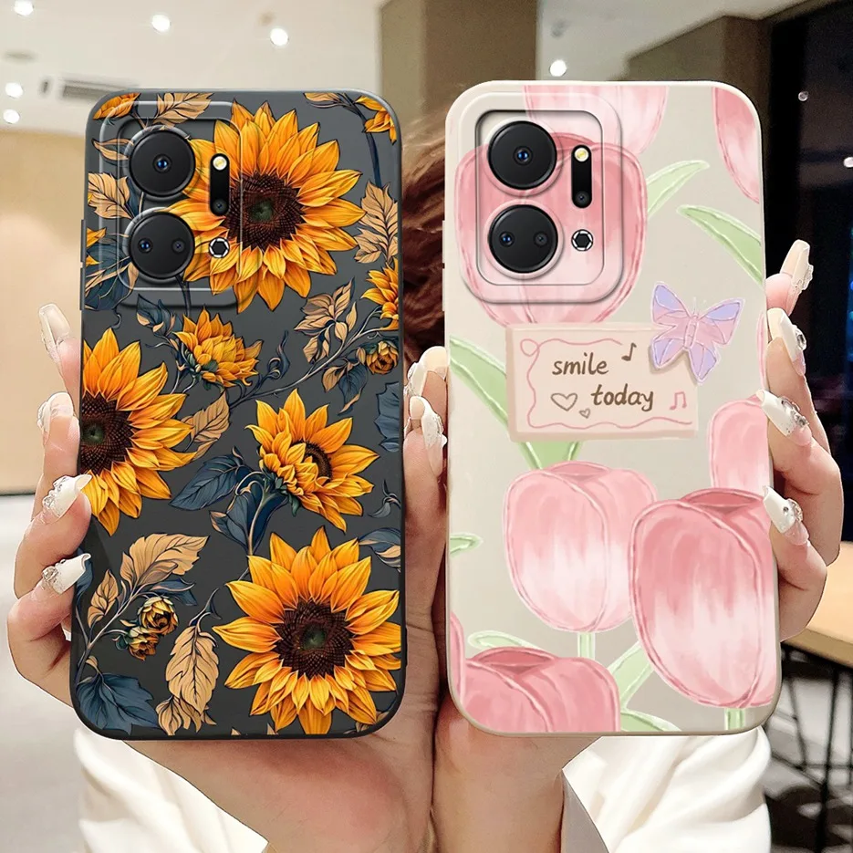 Etui na telefon Honor X7a X7b X7c Cute Panda Cartoon Cover Soft TPU Etui na telefon Honor X7b X 7a 7C HonorX7a HonorX7b HonorX7c Fundas