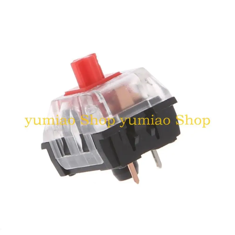 587B Mechanical Keyboard Red Switch Linear Switches Trigger Quick Shaft 10 PCS