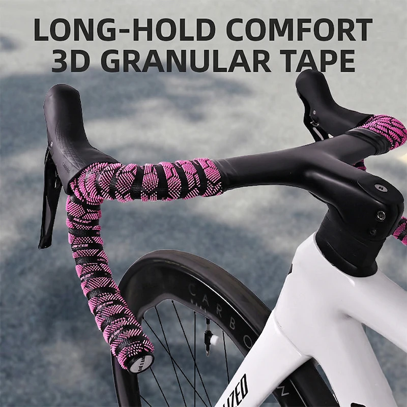 

Новая силиконовая лента для руля велосипеда из ЭВА 2026 года, амортизирующая, дышащая, противоскользящая, мягкая, 1 пара