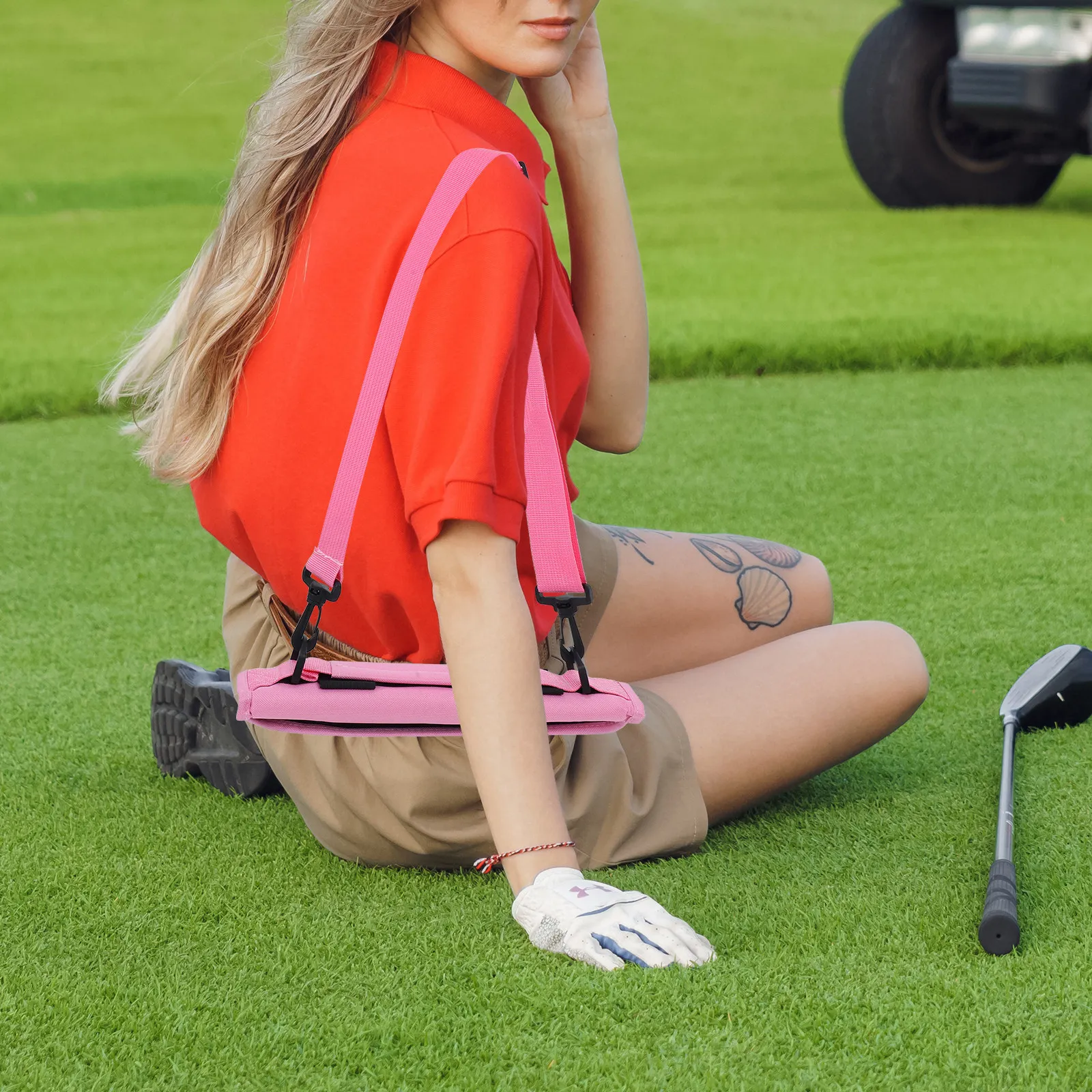 

Портативная легкая сумка для гольф-клюшек, компактный мини-чехол для гольфа для занятий спортом на открытом воздухе, водонепроницаемый дизайн, стильный, функциональный, для путешествий